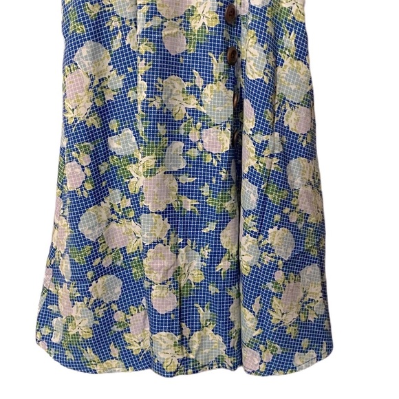ModCloth Sentimental‎ blue floral sundress NWT XXS - Picture 6 of 15